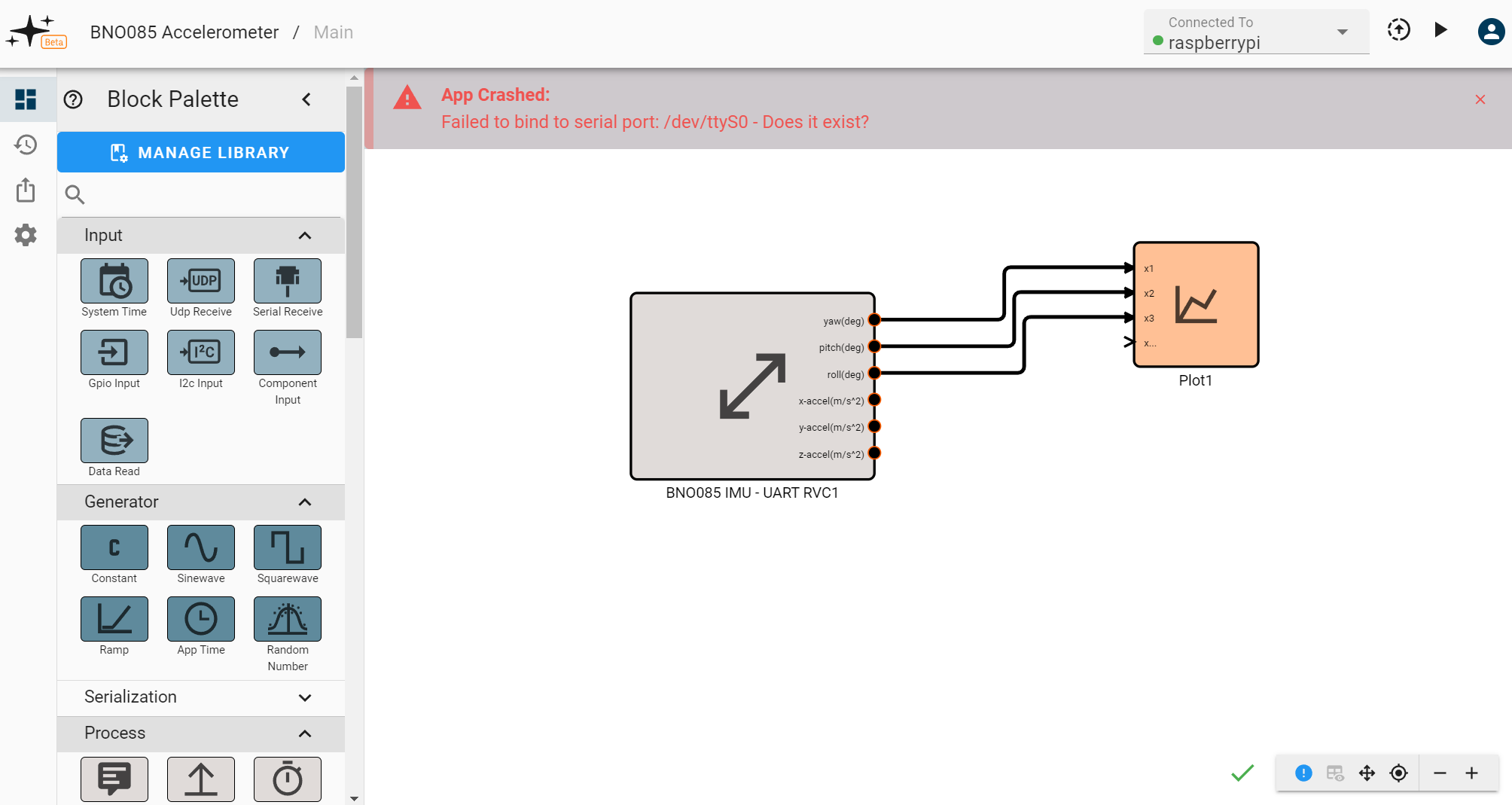 Runtime error